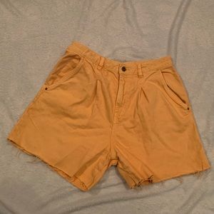 🩳 ORANGE CREAMSICLE Zara High Waisted Shorts